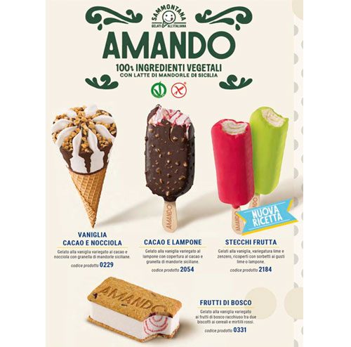 Sammontana - Amando 100% Vegetali (vari gusti)