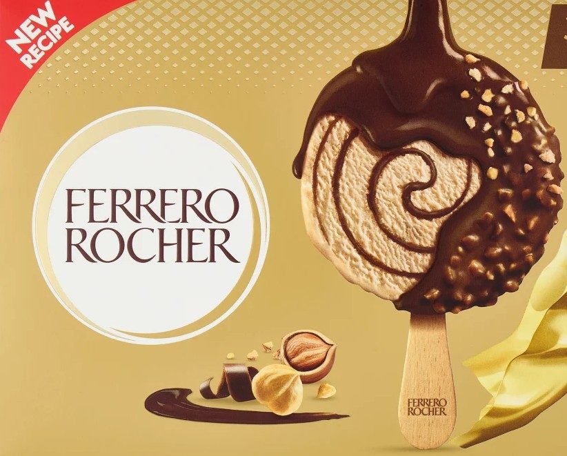 Ferrero Rocher Stecco Gelato